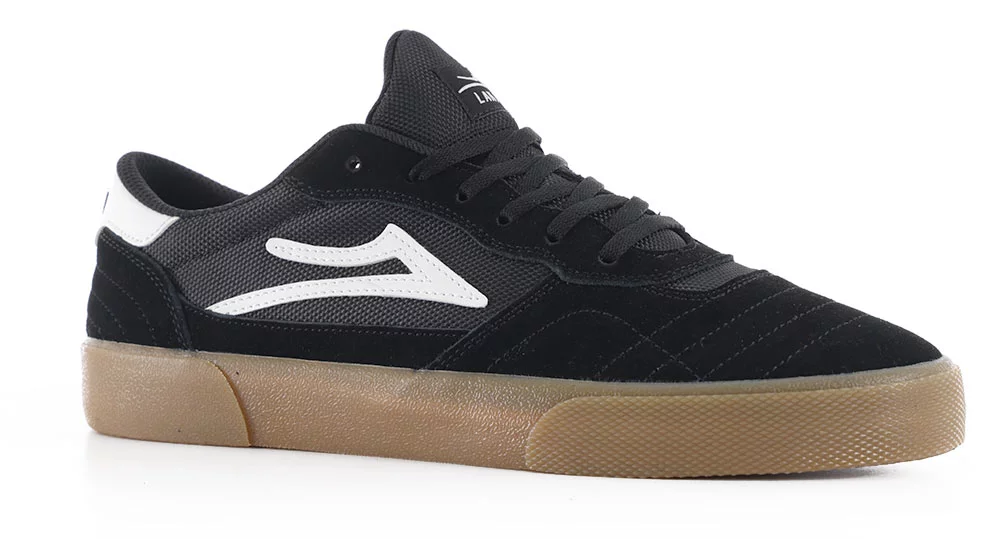 LAKAI Cambridge Sneaker Men\'s Size 10 Black Suede Gum Skate Shoe Lakai Cambridge Black Gum Suede Mens Skate Shoes | eBay main image 3