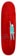 Fixer Drifter 9.5 Skateboard Deck - red