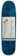 Fixer Flower Power 9.0 Skateboard Deck - blue