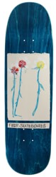 Fixer Flower Power 9.0 Skateboard Deck - blue