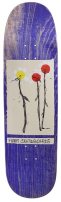 Fixer Flower Power 9.0 Skateboard Deck - navy - view large