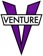 Venture V Die Cut MD Sticker - purple