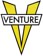 Venture V Die Cut MD Sticker - yellow
