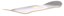 Fixer Speedball Spray 10.0 Egg Shape Skateboard Deck - natural - angle