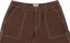 Rhythm Carpenter Canvas Shorts - chocolate - alternate front