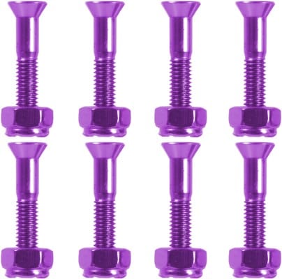 Pig Pig Bolts Phillips Skateboard Hardware - anodized purple - view large