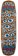 Heroin Seeing Double Shovel 9.5 Symmetrical Skateboard Deck - orange