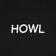 Howl Logo Hoodie - black - front detail