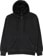Fucking Awesome Contrast Stitch Zip Hoodie - black