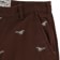 Tactics Chino Pants - brown meadowlark - front detail