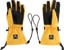 Crab Grab Cinch Gloves - vintage yellow - palm