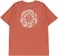 Rhythm Vortex Vintage T-Shirt - rust - reverse