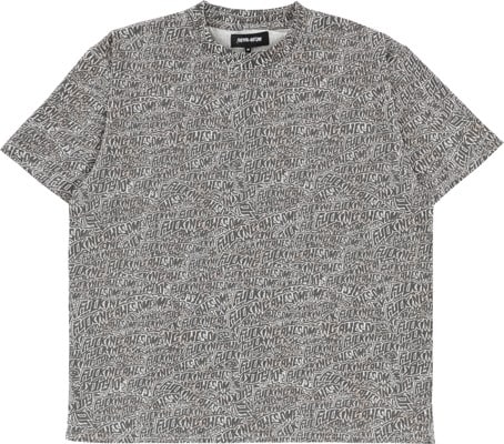 Fucking Awesome Burnt Sticker Stamp T-Shirt - aop - view large