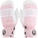 Crab Grab Punch Mitts - soft pink