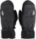 Crab Grab Women's Snuggler Mitts - washed black