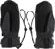 Crab Grab Women's Snuggler Mitts - washed black - palm