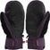 Howl Down Mitts - eggplant - palm