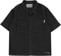 Tactics Sashiko Zip S/S Shirt - black