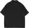 Tactics Sashiko Zip S/S Shirt - black - reverse