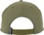 Spitfire Classic 87' Swirl Patch Snapback Hat - olive/red/black - reverse