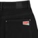 Tactics Carpenter Denim Shorts - washed black - reverse detail