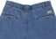 Tactics Buffet Pleated Denim Shorts - washed blue denim - alternate reverse