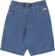 Tactics Buffet Pleated Denim Shorts - washed blue denim - reverse