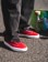 Vans Skate Curren Caples Shoes - red/white - lifestyle 1