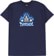 Thrasher Who Cares by Neckface T-Shirt - navy