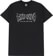Thrasher Metal T-Shirt - black