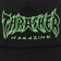 Thrasher Metal Snapback Hat - black - front detail