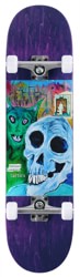 Tactics Unsurpassed Insignificance 8.25 Complete Skateboard - navy