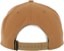 Anti-Hero Basic Eagle Snapback Hat - brown/gold/gold - reverse
