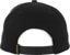 Anti-Hero Clubhouse Snapback Hat - black/grey - reverse