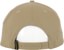 Anti-Hero Clubhouse Snapback Hat - tan/black - reverse