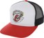 Spitfire Burnout Trucker Hat - white/red/black