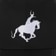 There Horse Trucker Hat - black/charcoal - front detail