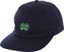 Krooked Eyes Strapback Hat - navy/green