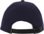 Krooked Eyes Strapback Hat - navy/green - reverse