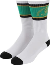 Anti-Hero Clubhouse Sock - white/green/black