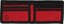 Spitfire Burnout Script Wallet - red/black - open