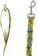 Krooked Flowers Dog Lead - yellow - alternate