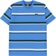 Krooked Eyes Embroidered Stripe T-Shirt - blue/green stripe