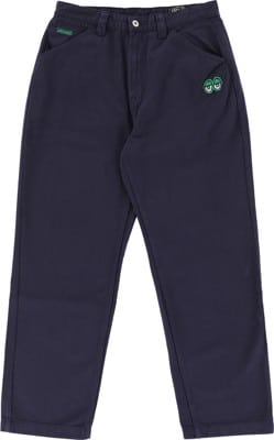 Krooked Eyes Twill Pants - navy/green - view large