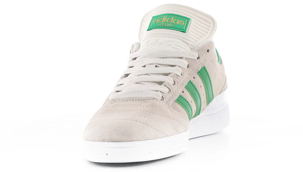 Adidas Busenitz Pro Skate Shoes white/gold metallic/green Tactics