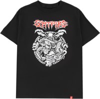 Spitfire Demon Gate T-Shirt - black/red-white