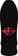 Powell Peralta Ripper 9.75 Geegah Skateboard Deck - silver foil - top