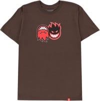 Spitfire Eternal Fill T-Shirt - brown/red-white-black