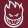 Spitfire Kids Bighead T-Shirt - maroon/white - front detail