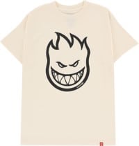 Spitfire Bighead T-Shirt - cream/black print